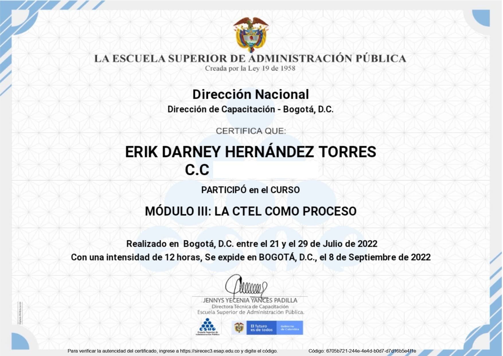 MODÚLO III:  CTEL COMO PROCESO