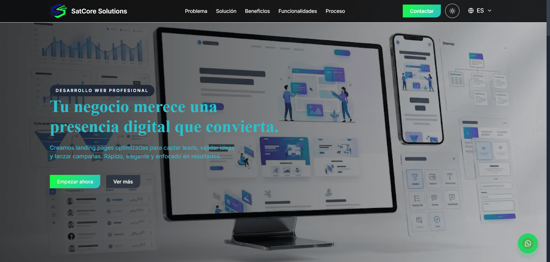 Landing Page "Scaffold"